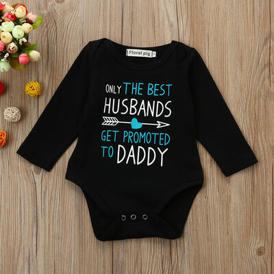 

Newborn Baby Boys Toddler Letter Arrow Print Romper Jumpsuit Outfits Clothes