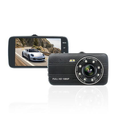 

40 Inch IPS Screen Car DVR 1080P Dual Lens Auto Camera Night Vision Dash Cam with Rear View Camera Camcorder DVRs