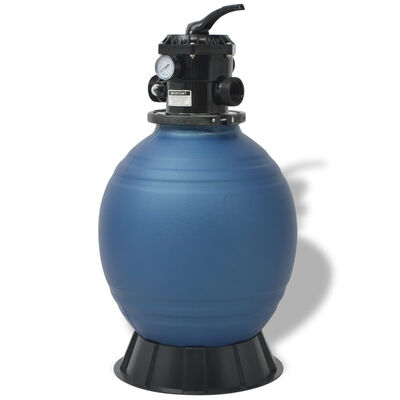 

Pool Sand Filter 18 inch Round Blue