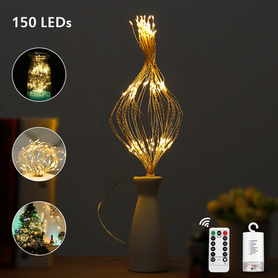 

LH - BOM - YHD150WW 150-LED Dimmable Starburst String Lamp for Lighting Decor WarmWhite
