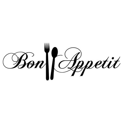 

Kitchen Bon Appetit Wall Sticker Decal Vinyl Art Dining Room Home Decor 2 Styles