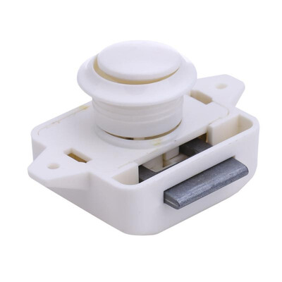 

Large Push Lock Button Catch Lock Cupboard Door Knob Camper Caravan Motorho
