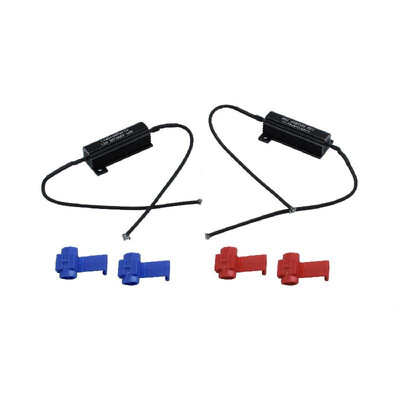 

2X 50W 6ohm Load Resistors Led Indicator Light Fix Error Fast Hyper Flash Turn Signal HID SMD