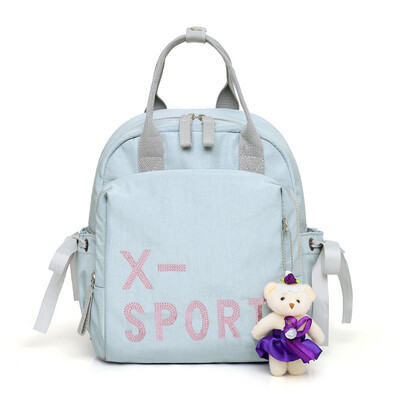 

Donuts single-angle double-shoulder bag female students high school high school high school Korean large-capacity backpack
