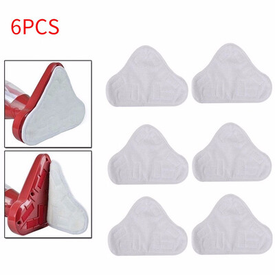 

〖Follure〗Microfiber Steam Mop Pads for H20 X5 Washable Replacement Mop Pads 6 Pack