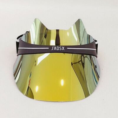 

Unisex Men Women Sun Hat Adjustable Cat Ear Visor Golf Tennis Beach Cap Summer Anti-UV Protection Transparent Hats Fashion New