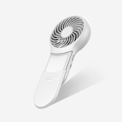 

〖Follure〗Handheld With Makeup Mirror Personal Portable Speed Adjustable USB Charging Fan