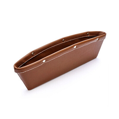 

Car Seat Crevice Anti-Leakage Storage Box Car Seat Side Slit for Wallet Phone Coins Cigarette Keys Cards For Universal