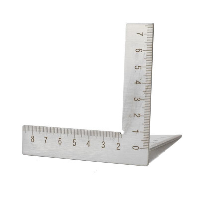 

45 Degree 90 Degree Ruler Stainless Steel Square Layout Miter Triangle Rafter Gauge Turn Angle Rulers Multifunctional Woodworking