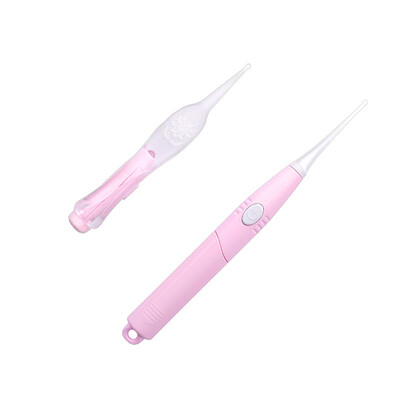 

2pcs LED Light Luminous Visible Ear Pick Spoon Kit Adult Kids Earpick Ear Nasal Wax Cleaner Clip Set