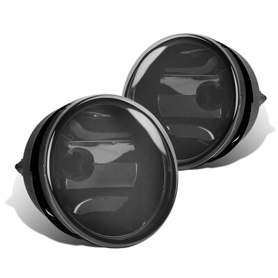 

for 05-08 Nissan Armada 04-14 Titan Smoke Front Bumper Fog Light LampsBulbs LR