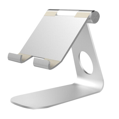 

Multi-angle Adjustable Metal Cellphone Stand Phone Desk Charging Holder Aluminum Tablet Bracket for iPhone for iPad