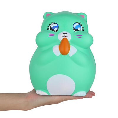 

YIWULAKawaii Cartoon Squirrel Slow Rising Cream Scented Stress Relief Toy