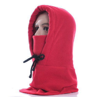 

Cycling cap winter windproof cap outdoor sports bib cold thickening hood CS mask fleece warm hat light