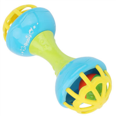 

Greensen Baby Shaking Rattles Infant Teether Grasping Gums Handbell Learning Education Toys