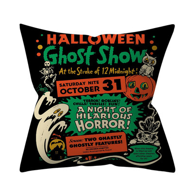 

〖Follure〗Halloween Pumpkin Throw Pillow Cover Pillowcases Decorative Sofa Cushion Cover