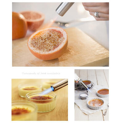 

Cooking Gas Torch Kitchen Torch Burner Culinary Butane Torch For Pastries Desserts Cooking Blazing Soldering Camping Hiking