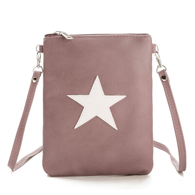 

New Women PU Leather Shoulder Bag Cute Casual Crossbody Bags Girls Mini Bag Tote Mobile Phone Bag