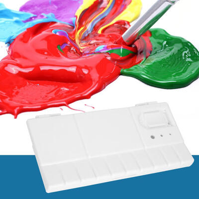 

Greensen 25 Grids Rectangle Palette Folding Painting Drawing Watercolor Art Tools