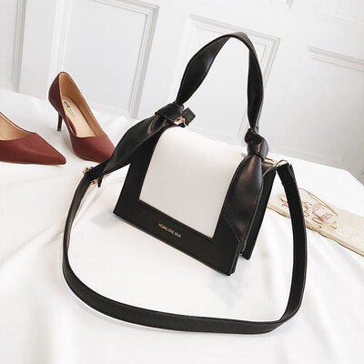 

Ins Super Fire Bag Women 2019 New Korean Contrast Handbag Joker Single Shoulder Messenger Bag Fashion Small Square Bag