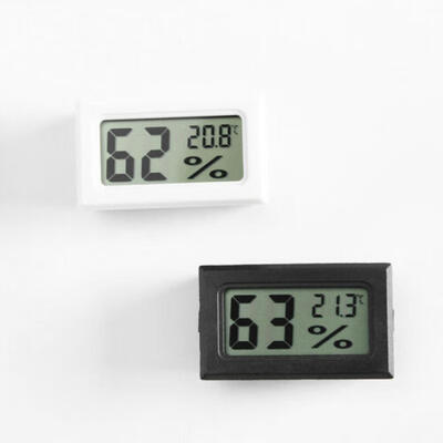 

Digital LCD Thermometer Hygrometer Humidity Meter Room Indoor Temperature Clock