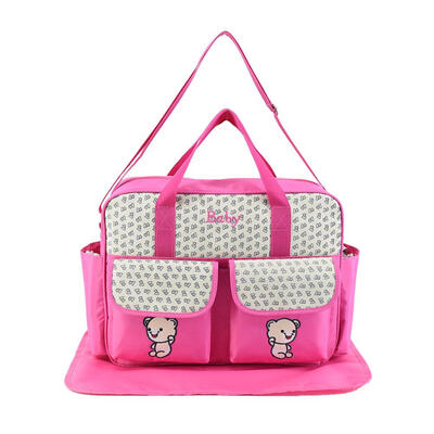 

Bear Large Capacity Baby Diaper Bag Mummy Bag Stroller Maternity Nappy Bags