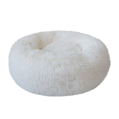 

Gobestart Comfortable Plush Kennel Dogs Pet Litter Deep Sleep PV Cat Litter Sleeping Bed