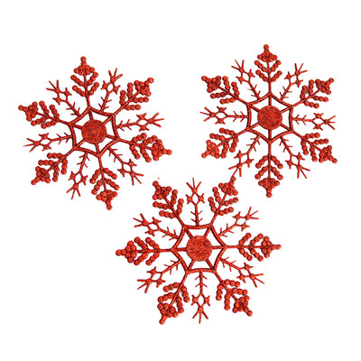 

Tailored Snowflake Glitter Christmas Xmas Hanging Tree Frozen Decorations