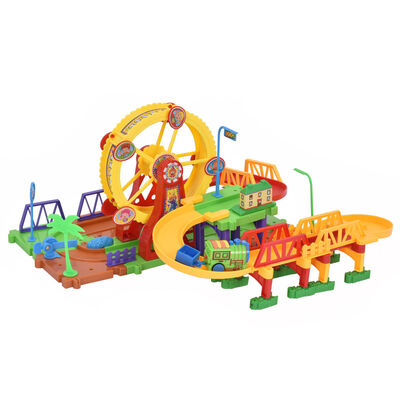 

54 pcs Railway Train Building Blocks with Light & Music