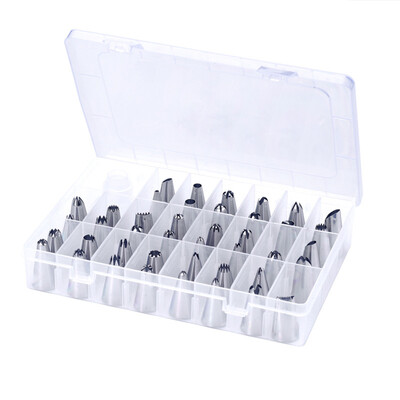 

42Pcs Cake Tools Cream Pastry Decorating Nozzles Diy chen Baking
