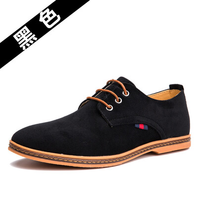 

Autumn new casual mens shoes brand foreign trade large size British tide corduroy single shoes cloth shoes factory direct sales
