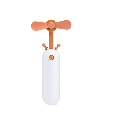 

〖Follure〗Portable Small Folding Handheld Travel Portable USB Rechargeable Pocket Desk Fan