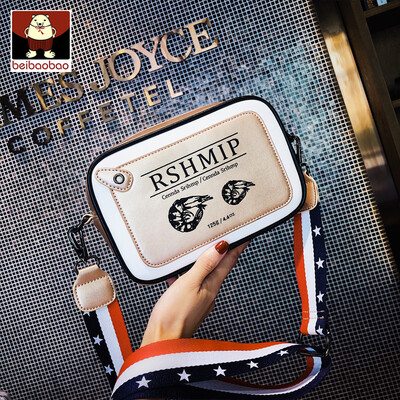 

North Bag Bag Small Bag Female Chauvinist Bag Korean version of Baitie Single Shoulder Inclined Bag ins Broad Shoulder Belt