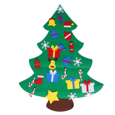 

DIY Stereo Felt Christmas Tree with Decorations Door Wall Hanging Gifts