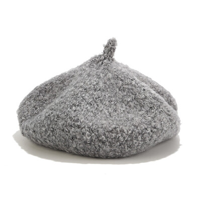 

Tailored Fashion Vintage Women Winter Hat Beret Cap Solid Painter Newsboy Berets