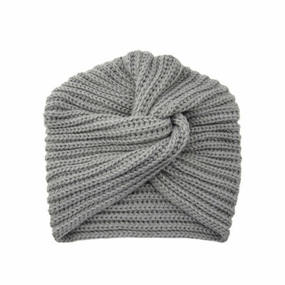 

Womens Turban Hat Knitted Cap Spring Winter Headwrap Beanie Crochet Headband