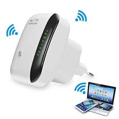 

300Mbps Wireless Router WiFi Repeater Range Extender Signal Booster Amplifier