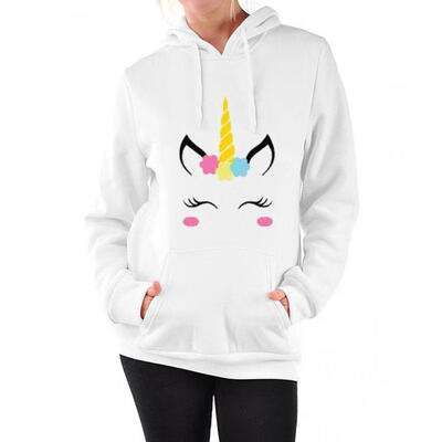 

Women Long Sleeve Hoodie Pullover Sweatshirt Sweater Casual Hooded Summer Tops