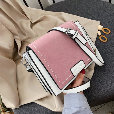 

Texture French small bag female 2019 new wave summer wild ins shoulder bag ocean Messenger small square bag