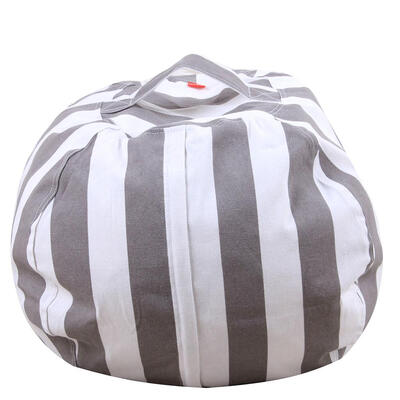 

Stuffed Animal Storage Bean Bag Chair Kids Clothes Plush Toy Organizers
