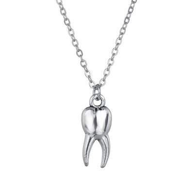 

Handmade Women Trendy Pendants & Necklace Owl Animal Serious Necklace Jewelry Female Necklace Jewelry Vintage Silver Color