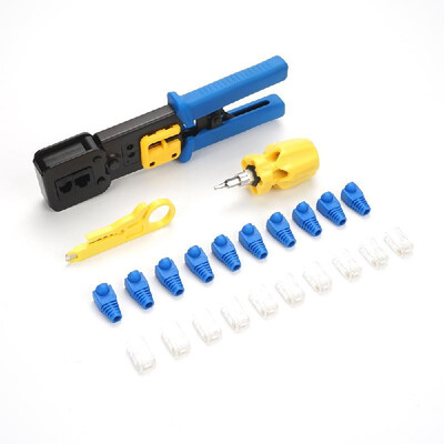 

103pcsset Ethernet Network Repair Tool Kit Used for Network Repairing or Installing Network Cable Tester Kit with Wire Stripper W