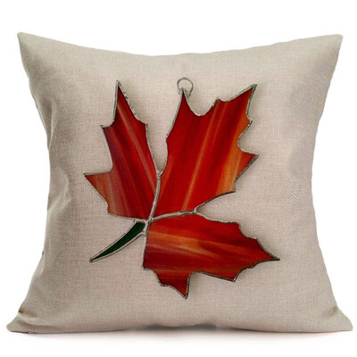 

Tailored Happy Fall Thanksgiving Day Soft Linen Pillow Case Cushion Cover Home Decor