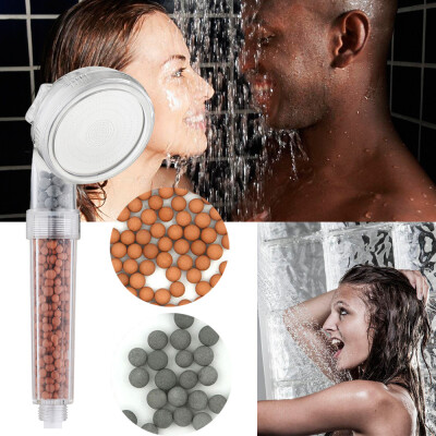 

〖Follure〗High Pressure Shower Head Bathroom Water Saving 3 Filter Ionic Filtration Head A