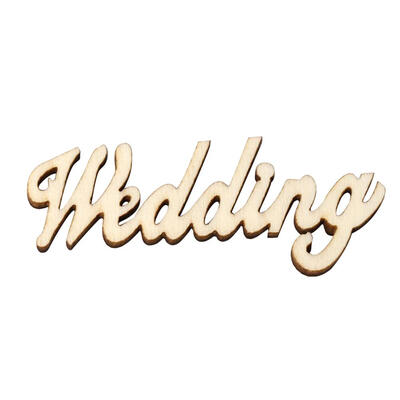 

15pcsSet Wood Wedding Letter Table Ornament DIY Rustic Wedding Party Decor