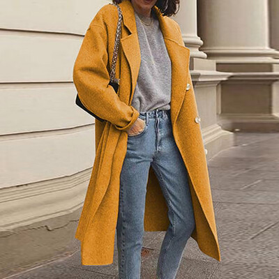 

Tailored Women Casual Long Sleeve Ladies Outwear Overcoat Sweater Coats Cardigan Tops