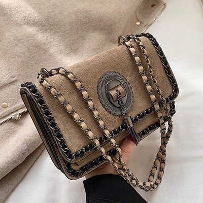 

New bag new bag new style new autumn Korean fashion chain small square single-shoulder bag