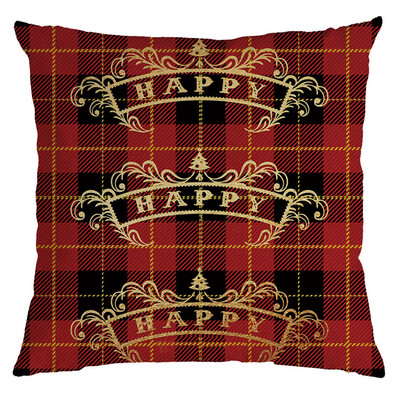 

Siaonvr Christmas Pillow Cover Pillowcases Decorative Sofa Cushion Cover 45x45cm