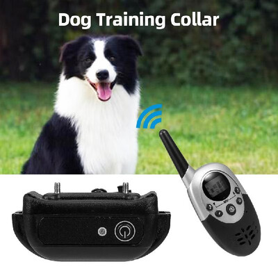 

Dog Training Collar Rechargeable Dog Shock Collar 1200Ft Range 4 Training Modes Beep Vibration Shock 8 Levels Dog Trainer