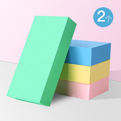 

Beauty skin large monochrome bath sponge 2 Pack MF8755 strong mud sponge bath shower ash ash bath wipe stain color random